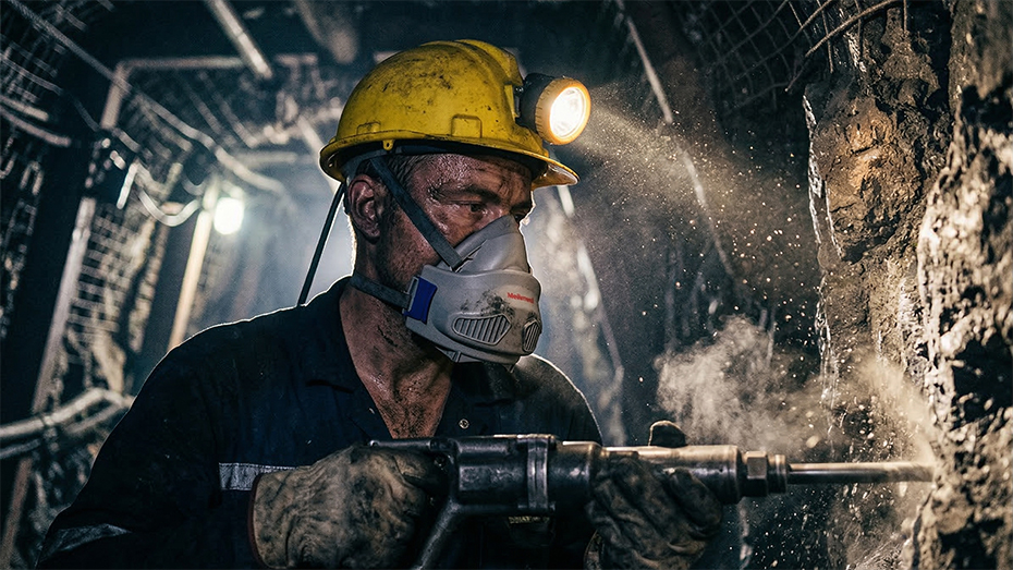 Respiratory Protection for Mining and Construction Work